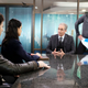 Andy Samberg, Melissa Fumero, Michael Albala, Jonathan Chase